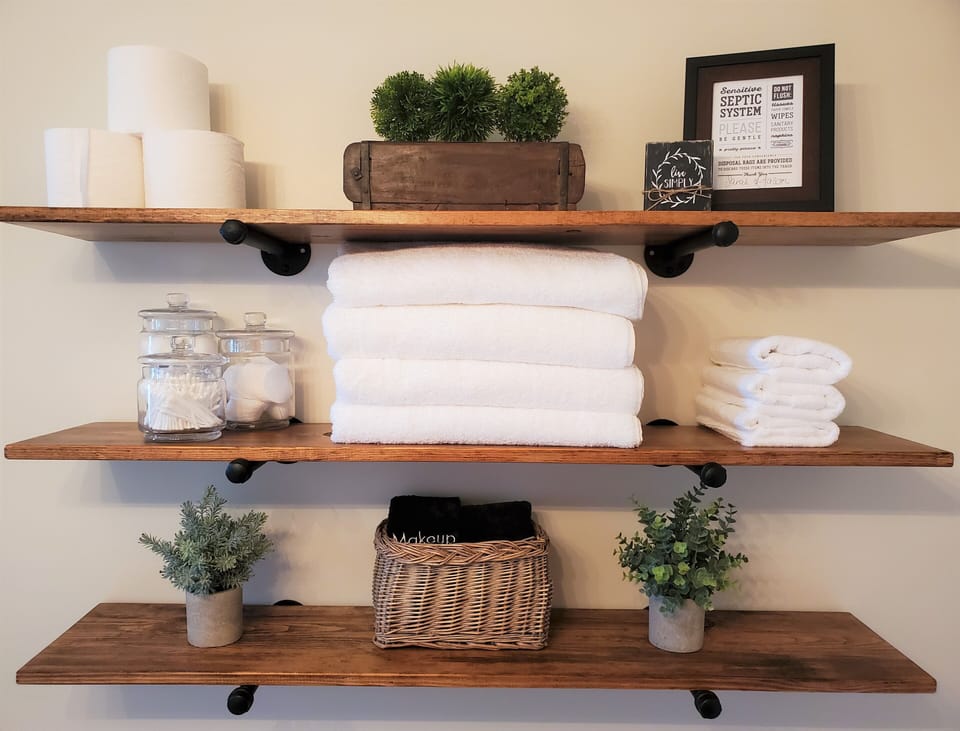 Linens and Towels provided to use