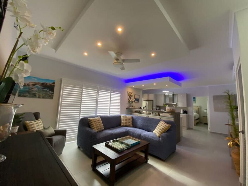 After a day of adventuring come wind down and relax on this spacious modern living area