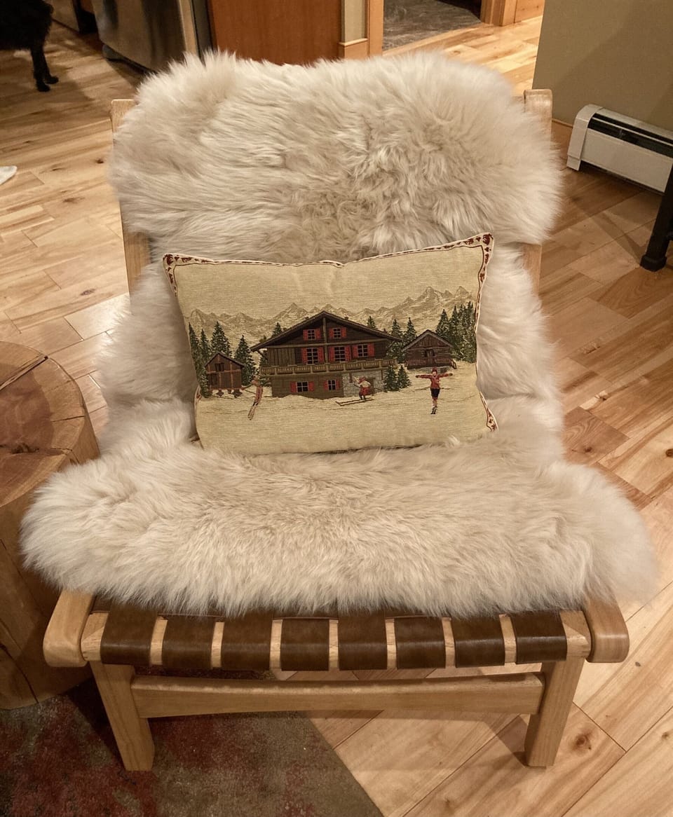 Cozy cabin decor!