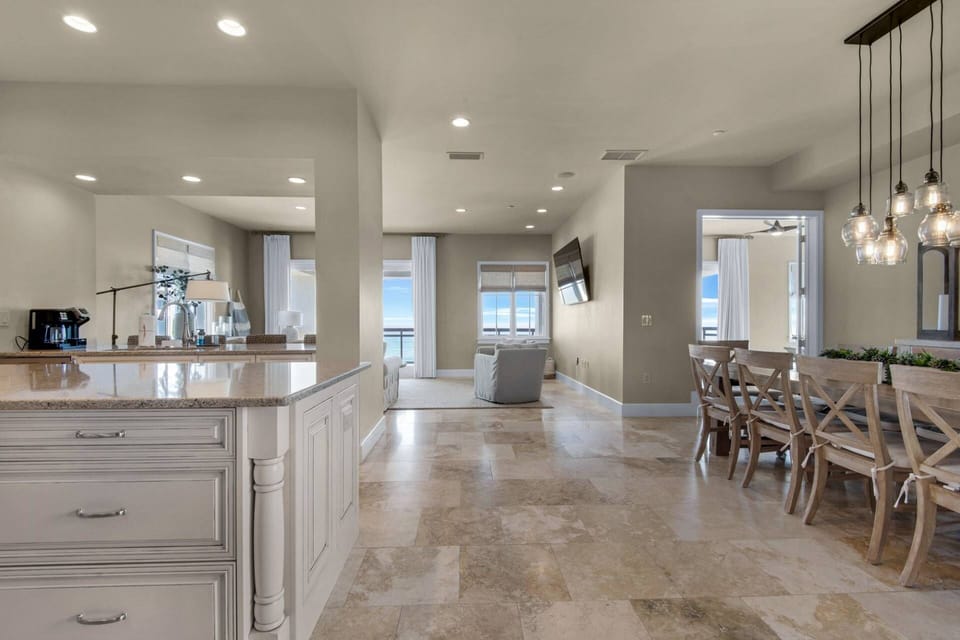 Large open concept penthouse is luxury at its finest