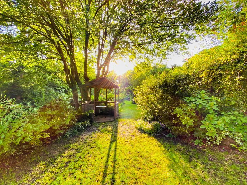 The Bridge Cottage garden