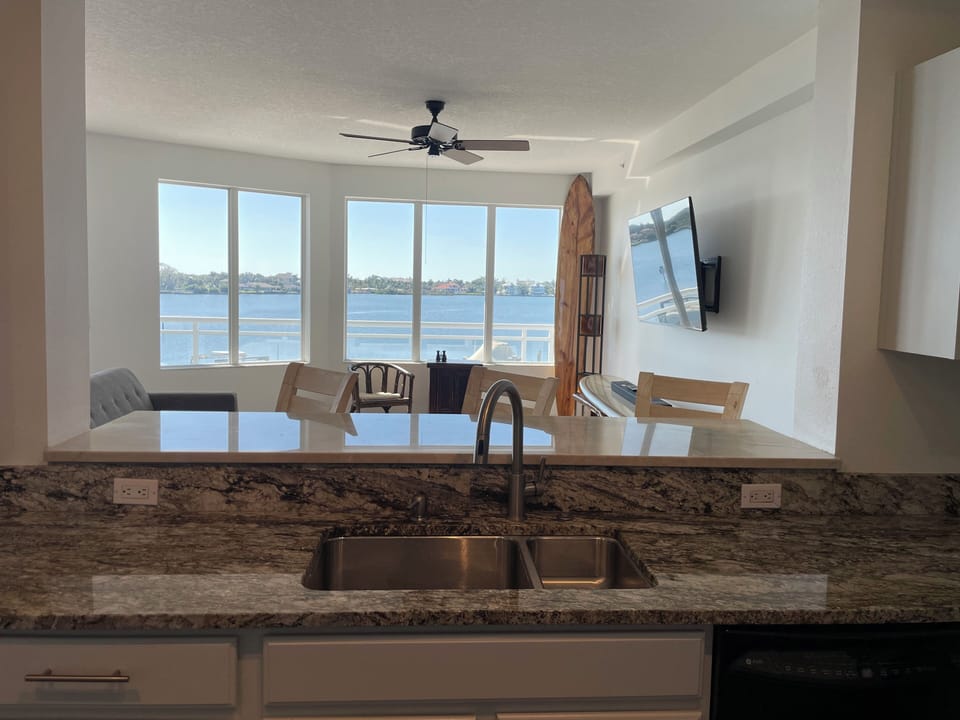 Enjoy the terrific views from the kitchen 