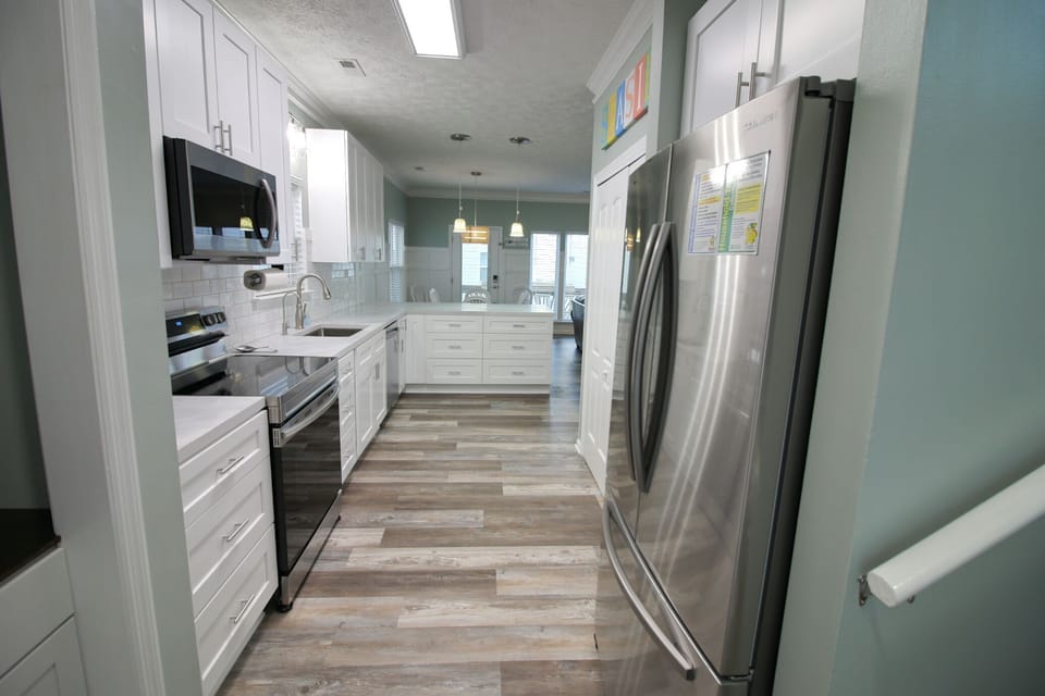 All new appliances throughout