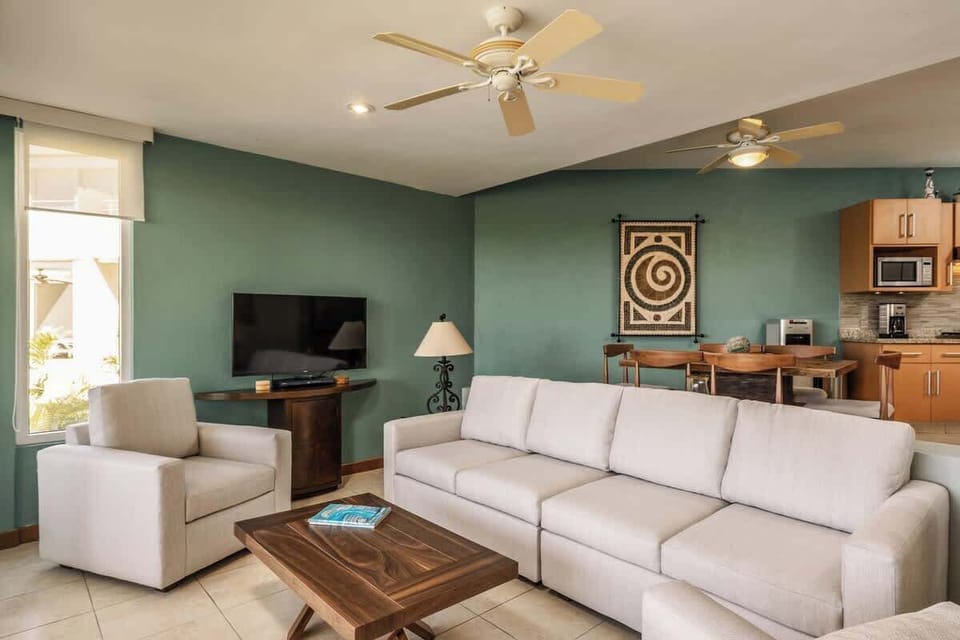 Smart TV, fast Wi-Fi, and comfy couches to unwind