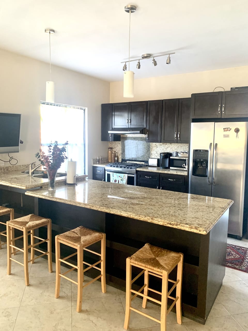 XL kitchen fully equipped with everything you need. Including a T.V.