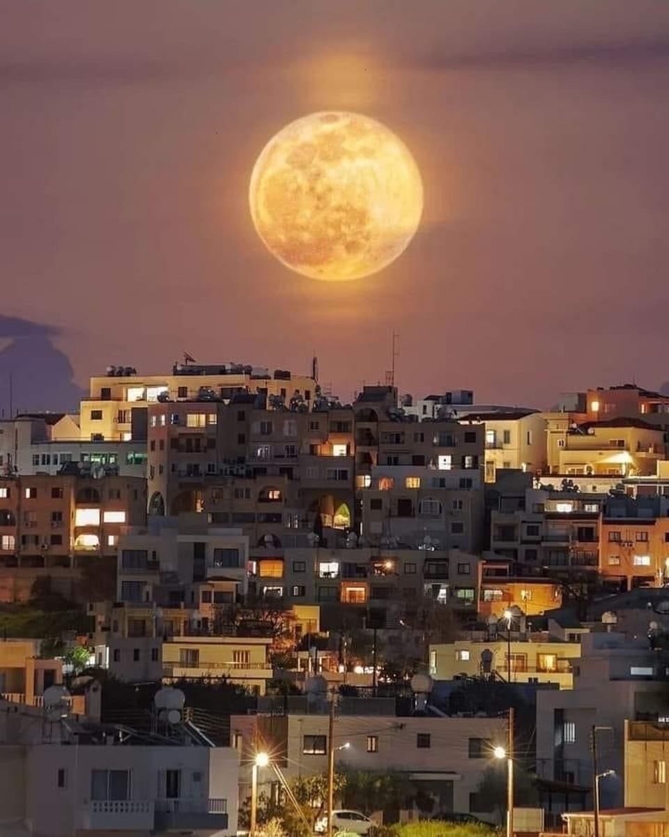 The Moon Over Paphos