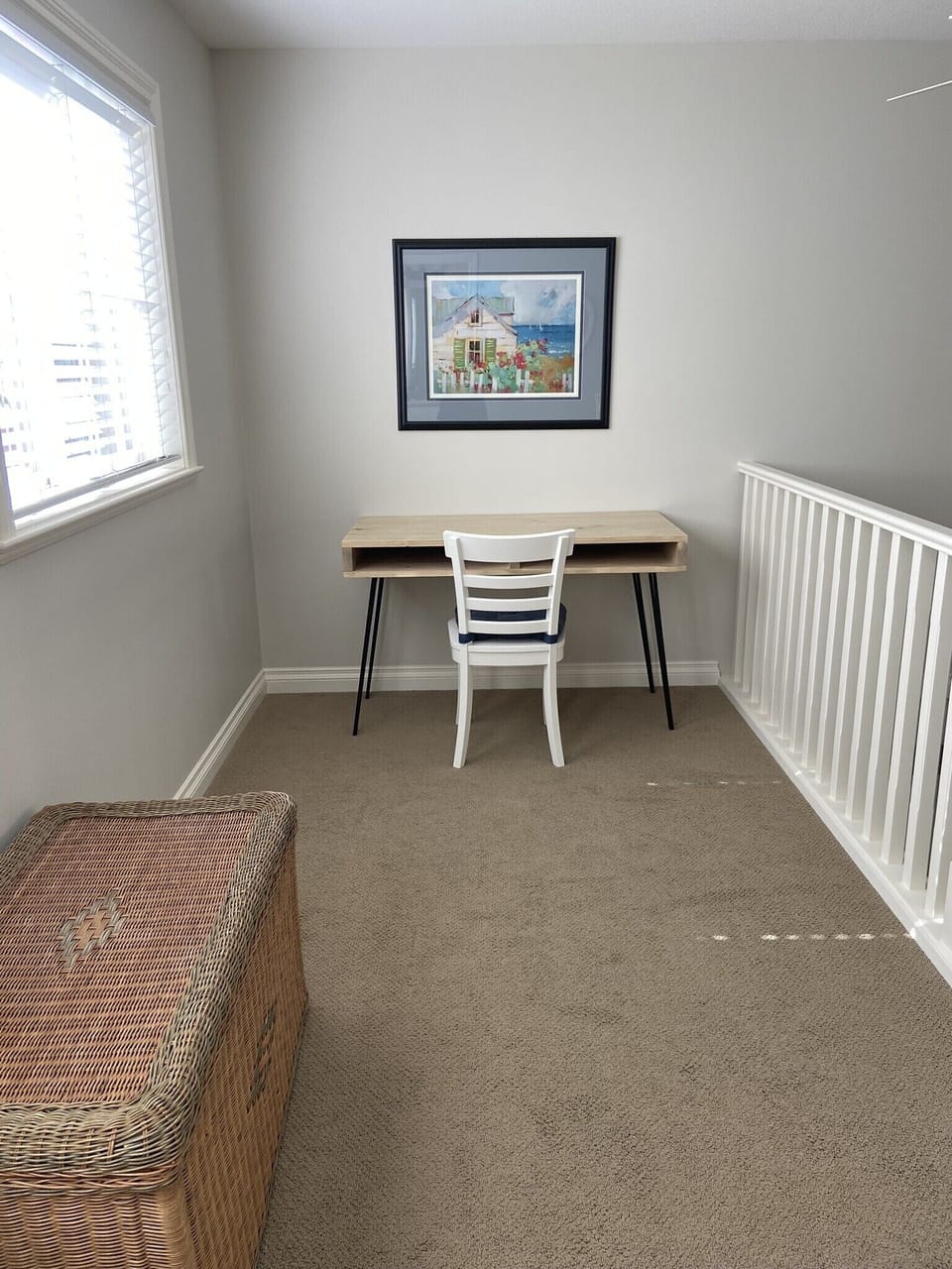 Need to work from home? No problem! Our office area comes with a printer as well