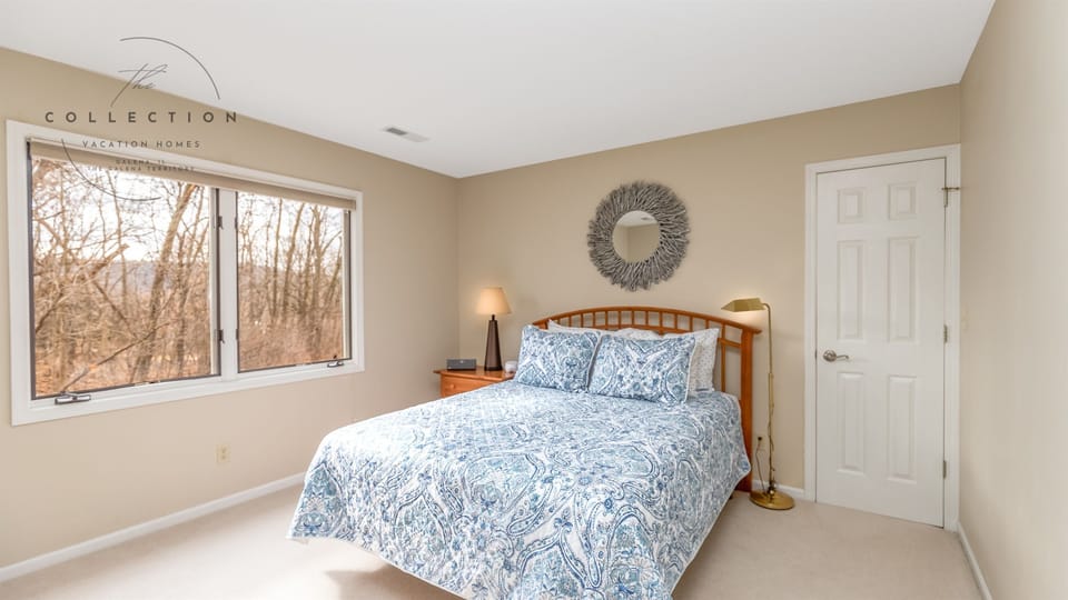 Lower-level bedroom - Queen