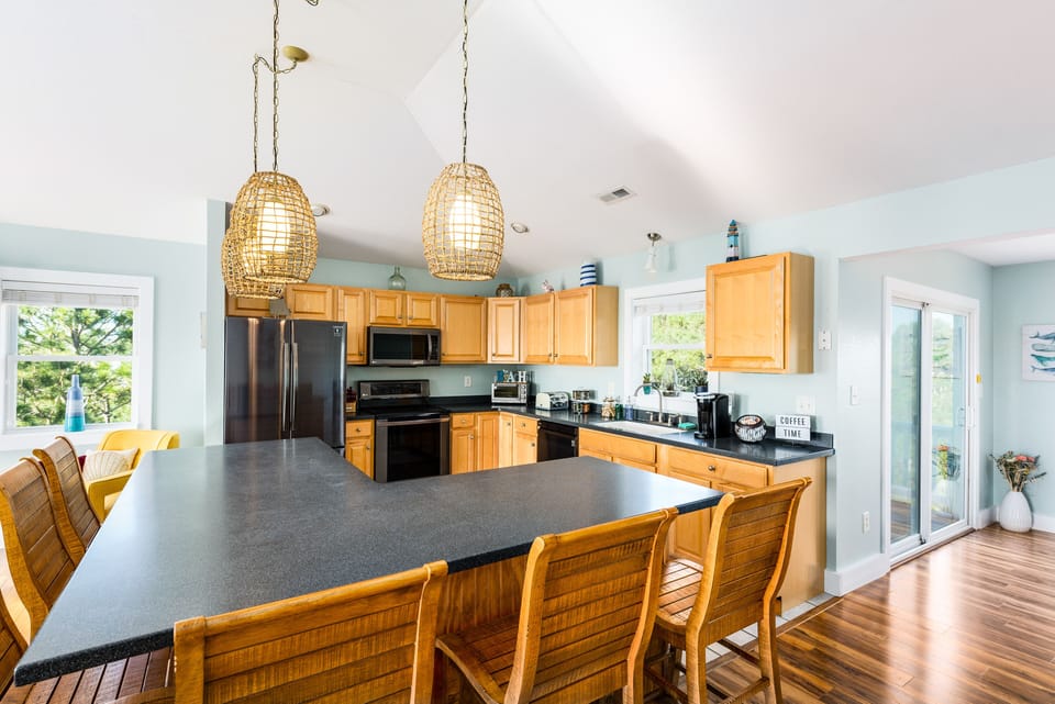 Island Seating in Kitchen