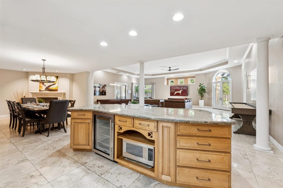 Cook, dine, and relax—seamless living that flows from indoors to out.