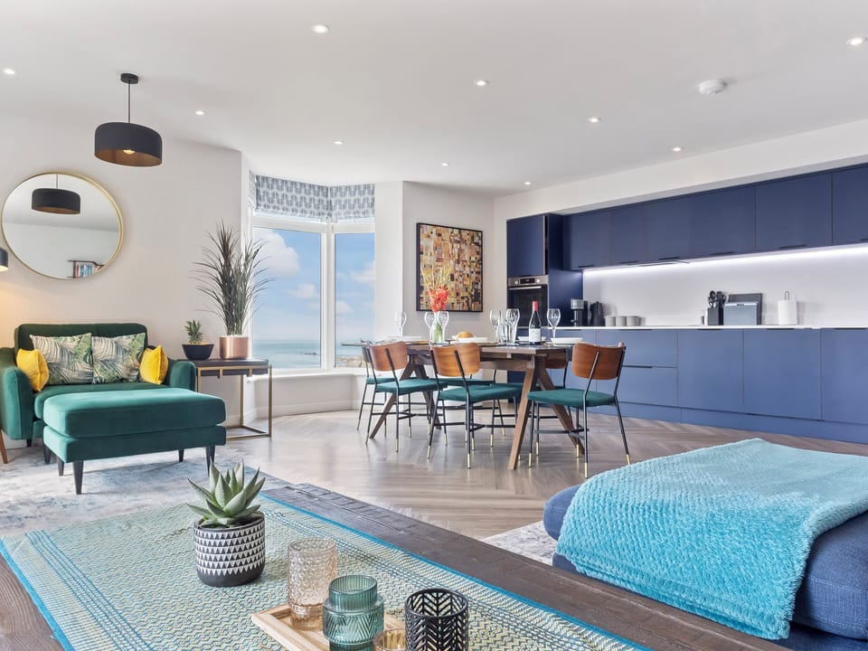 Open plan living space | Seaglass, Mortehoe, Woolacombe