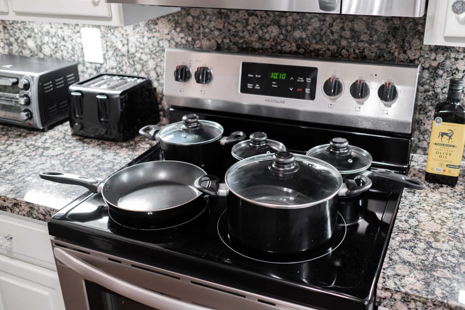Pots and pans.