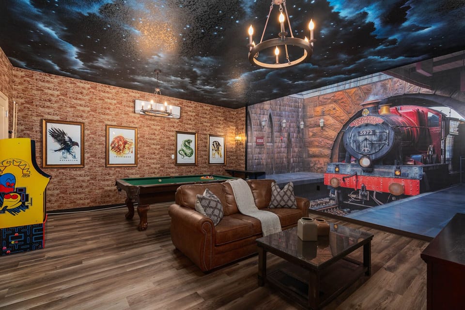 Harry Potter games room!
