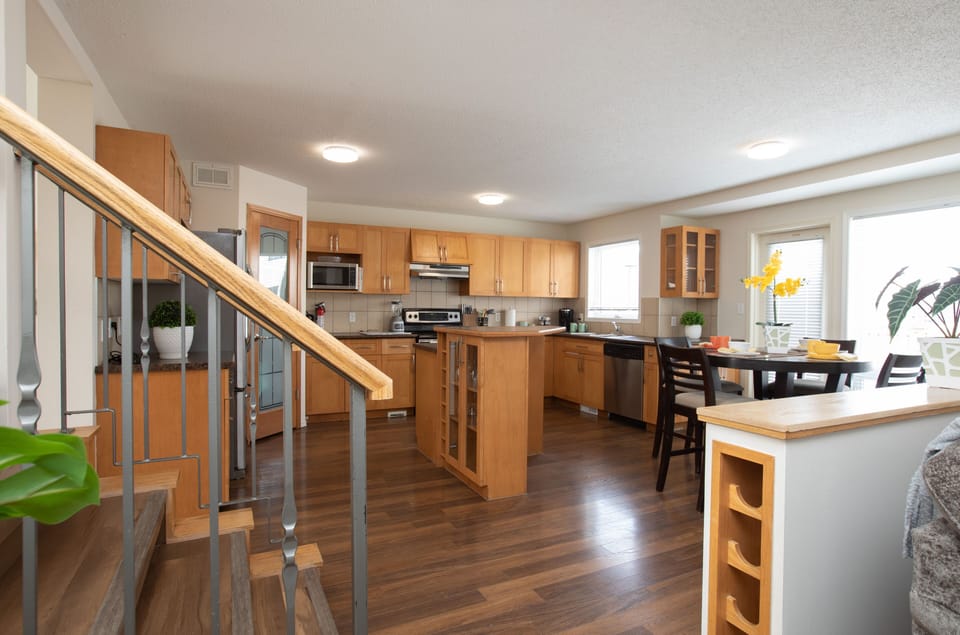 Staircase leading upstairs