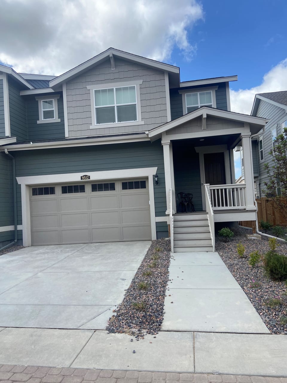 9512 Exterior- 2 Car Garage