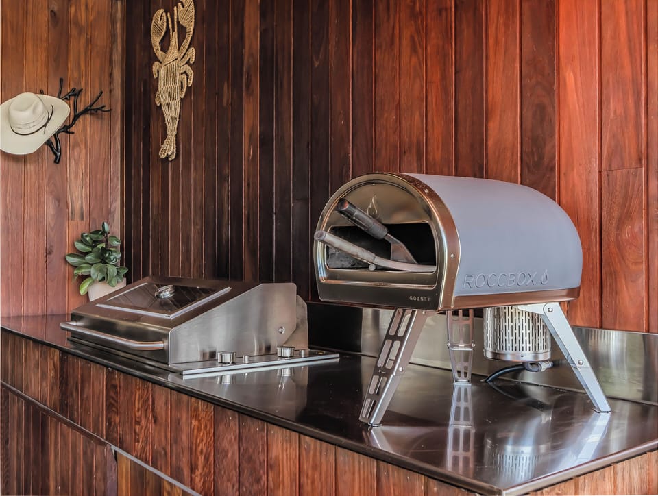 BBQ and pizza oven