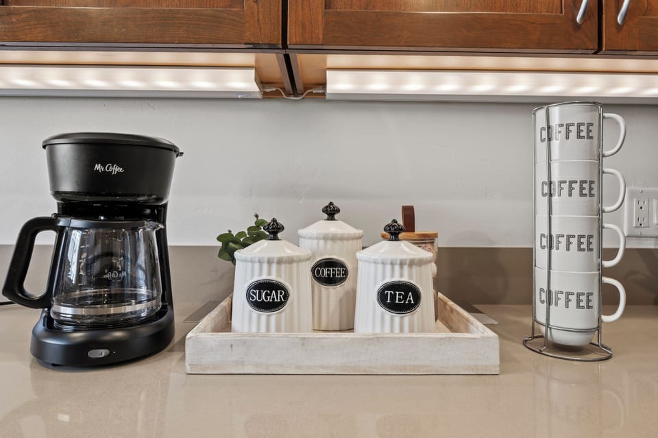 Start your morning right with a perfect cup of coffee or tea!