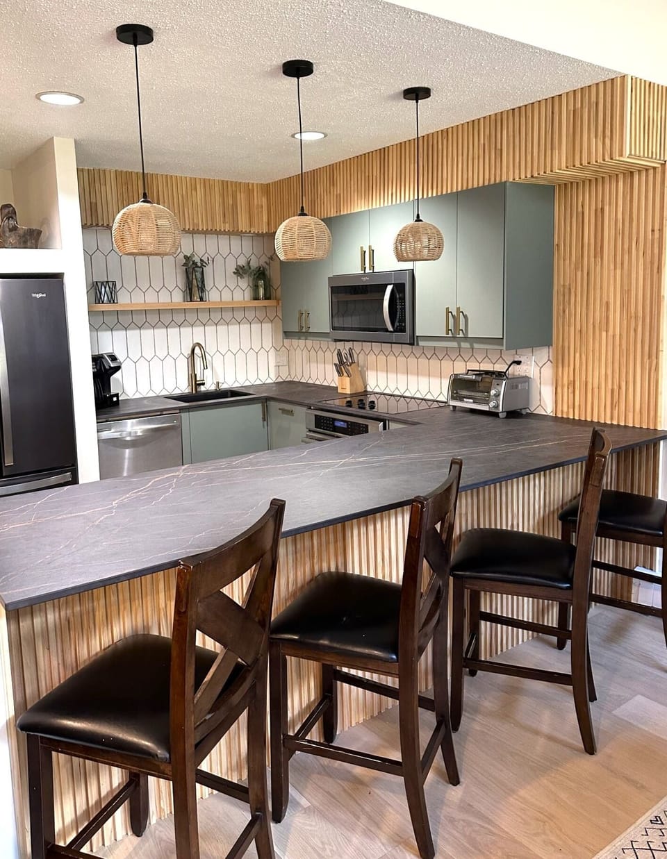 Custom renovated kitchen