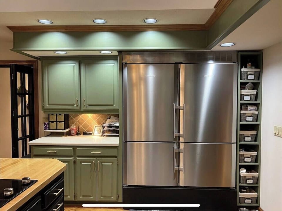 Double Fridge & Freezer
