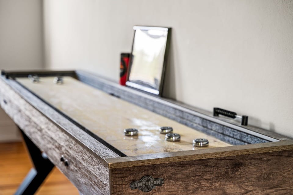 Enjoy a game of shuffleboard or select from a variety of other games.