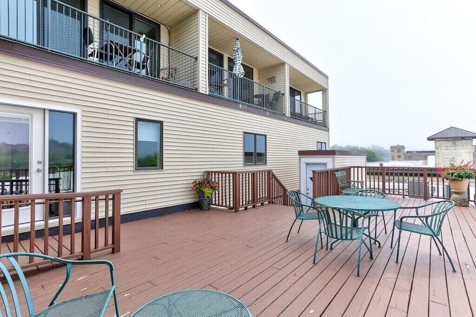Rooftop! The best views of Grand Havens Coast Guard and 4th of July fireworks! 