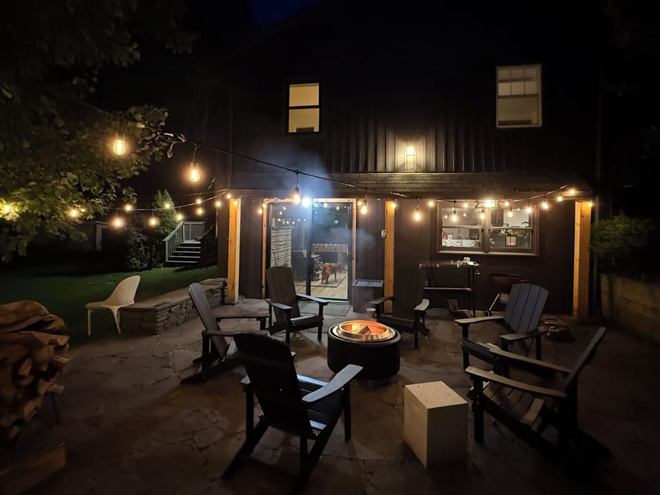 Patio with fire pit