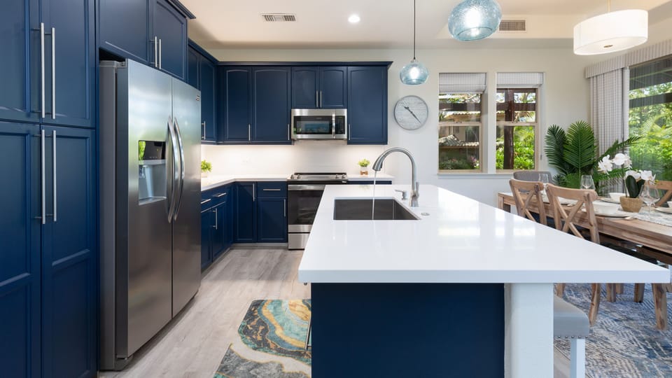 Kitchen with High-end appliances