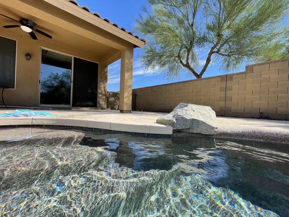And then there's the backyard pool