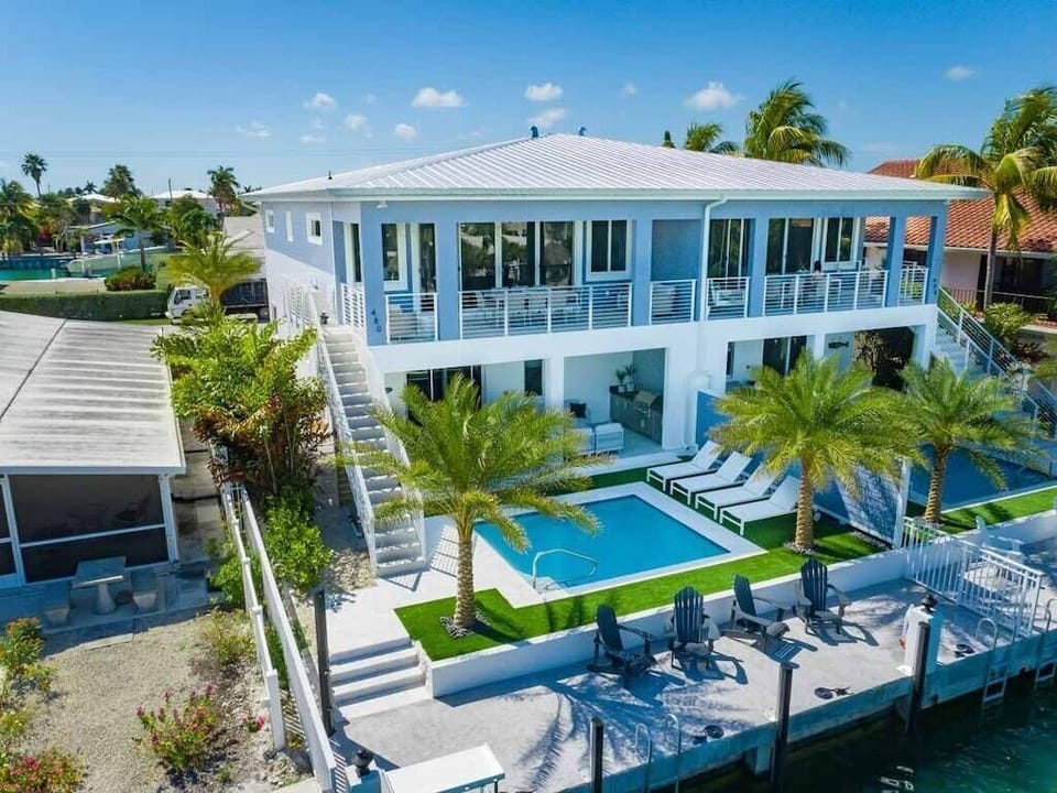 Backyard of Blue Turtle Villa