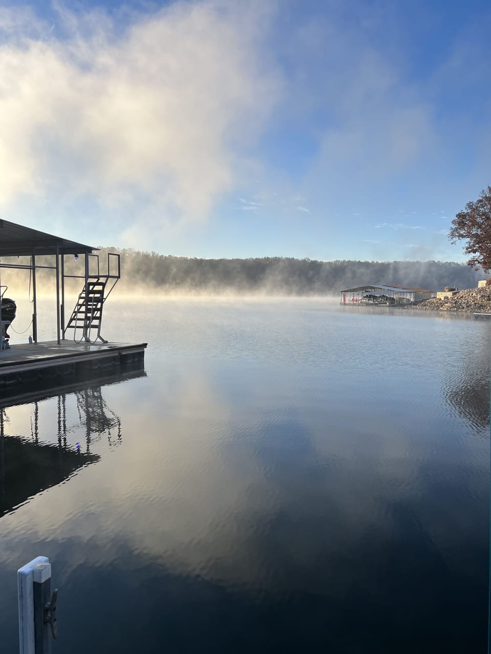 Fall Fog - beautiful time to visit 