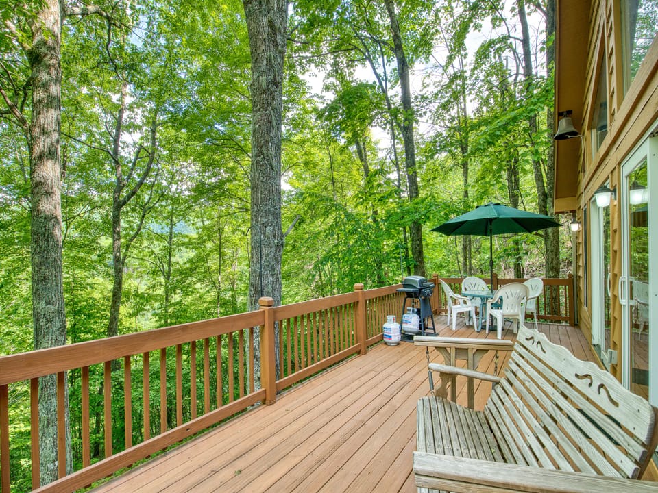2nd level deck.