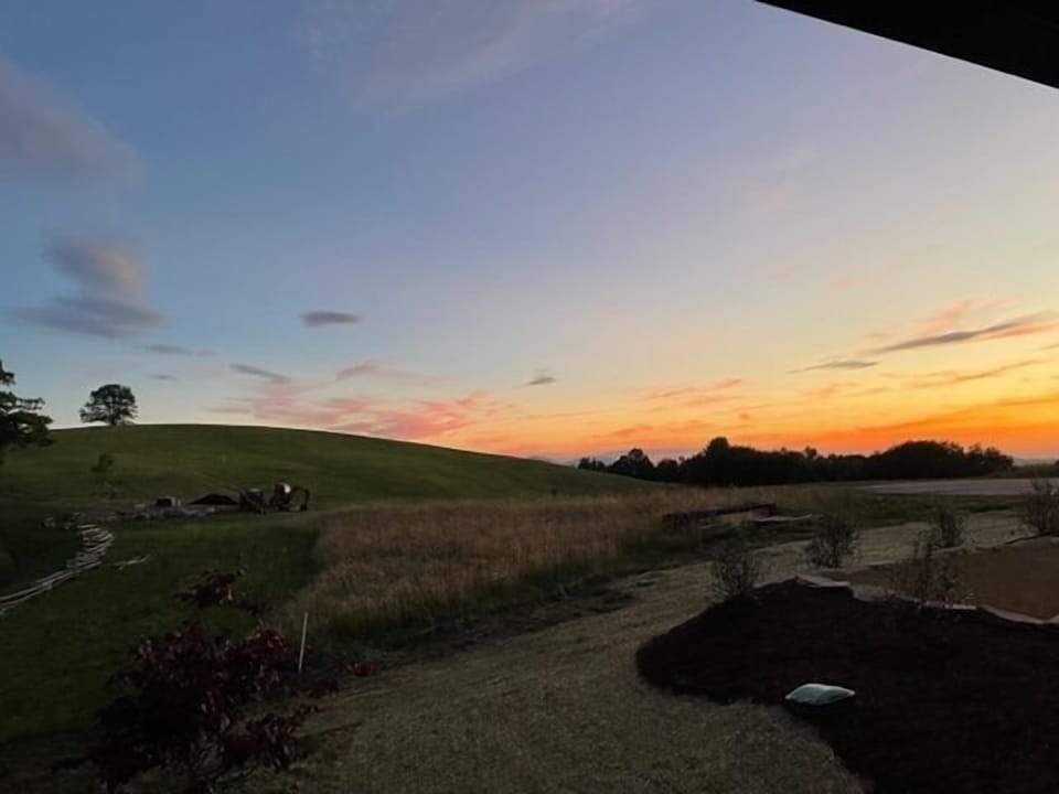 Beautiful views on both sides of the home