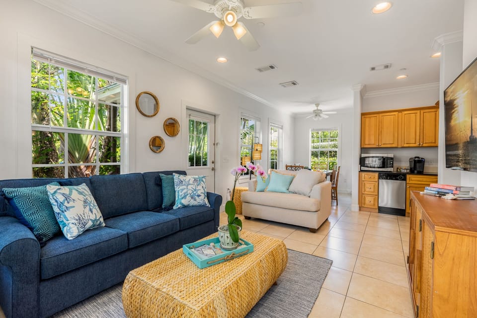 Spacious living area