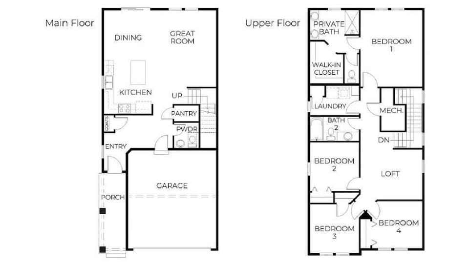 Spacious 2600 sf layout