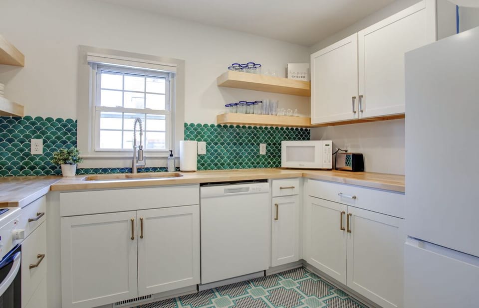 Cozy kitchen for cooking 