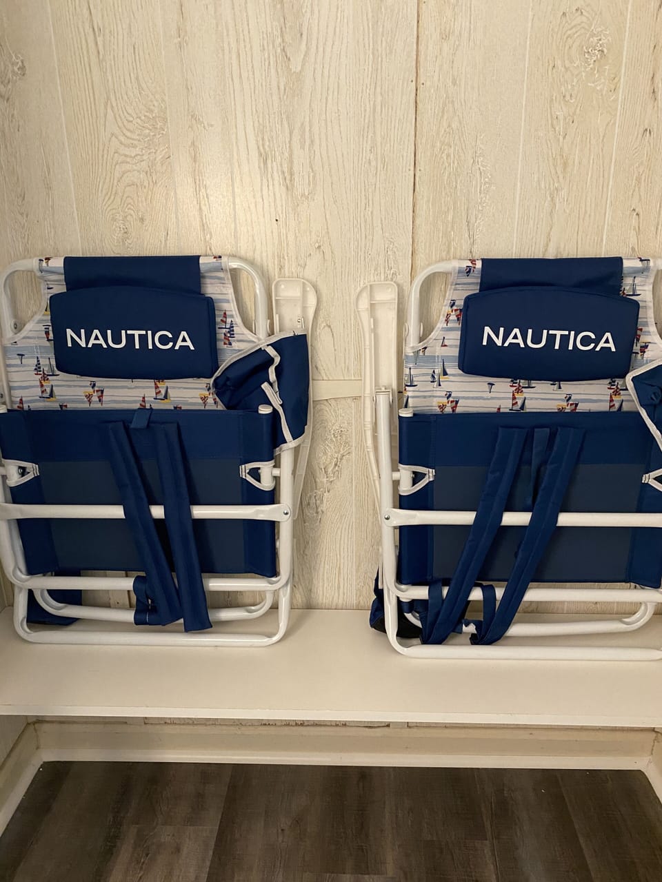 4 Beach chairs provided (2 in each bedroom closet)