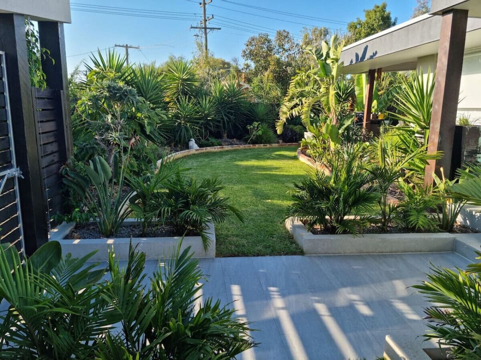 Spacious open lawns and gardens to admire.