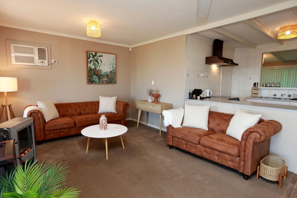 Upstairs Main Lounge room backs onto the kitchen.