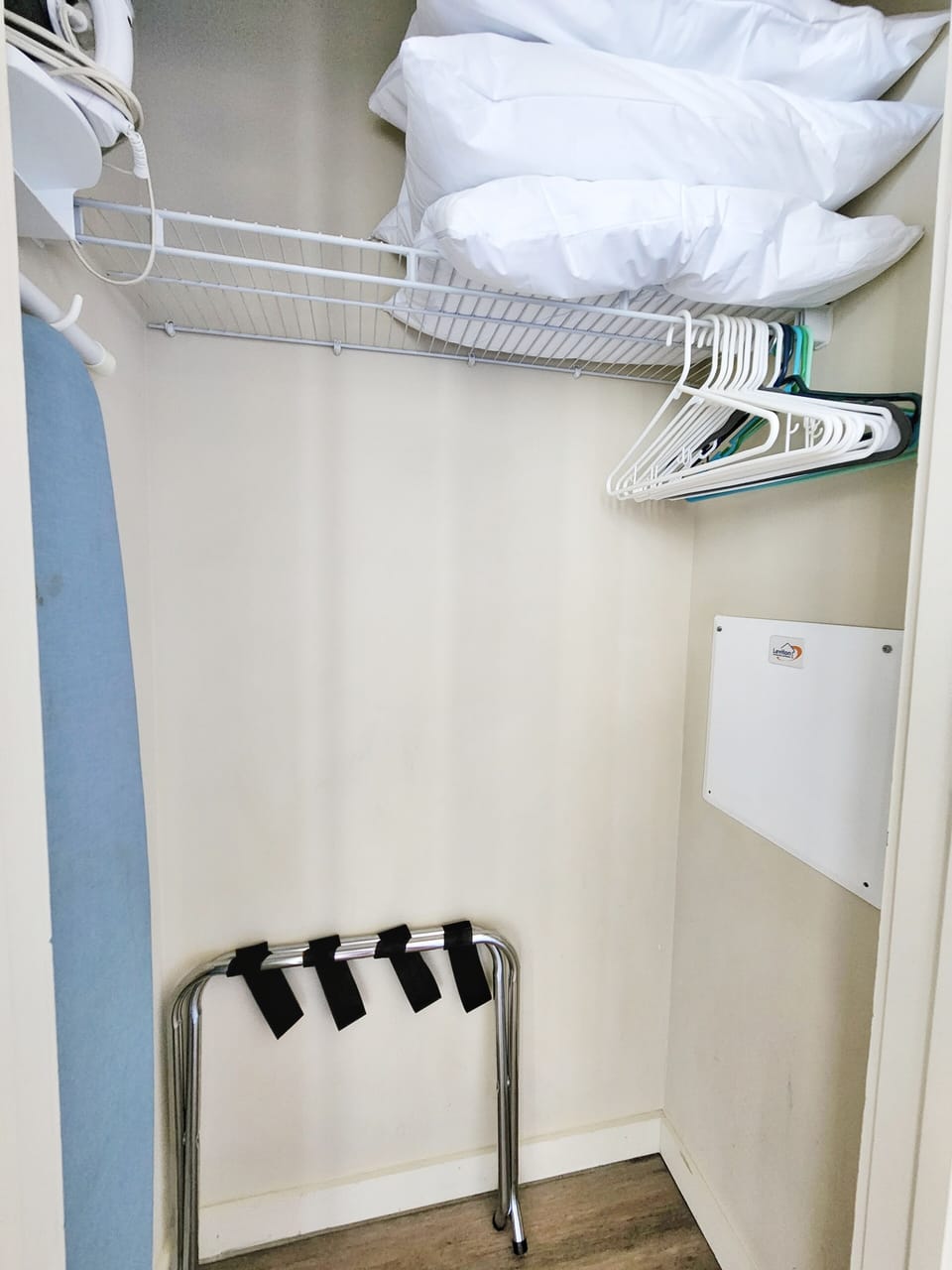 Iron and ironing board 