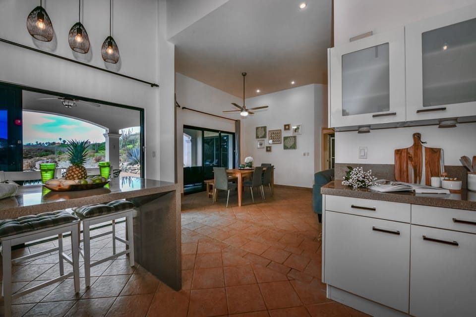 Unwind in style in our open concept living area, featuring contemporary design and ample seating.