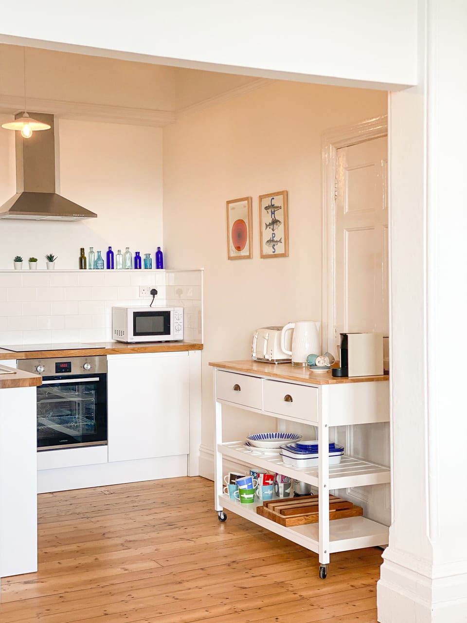 Fully equipped kitchen with everything you could need. 