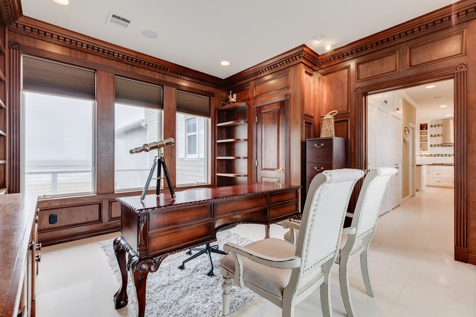 Catch up on homework or schoolwork in the convenient Office