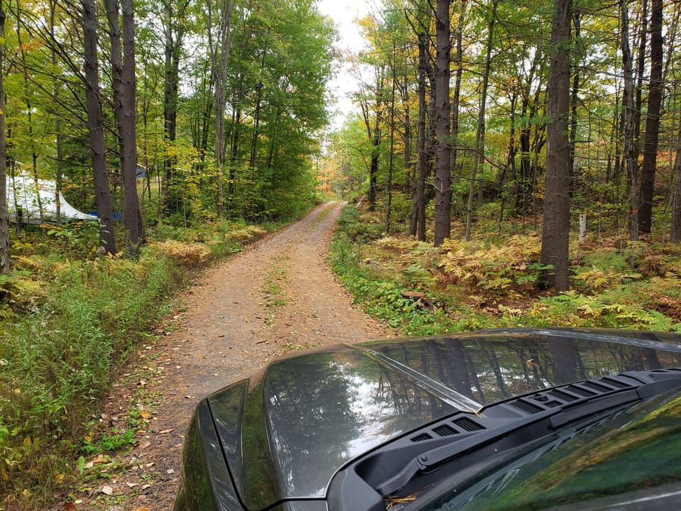 Long winding driveway. Very private.