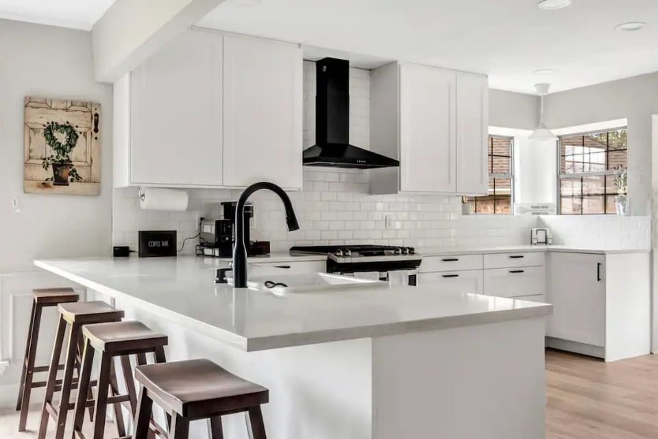 new kitchen with all new appliances with everything you need