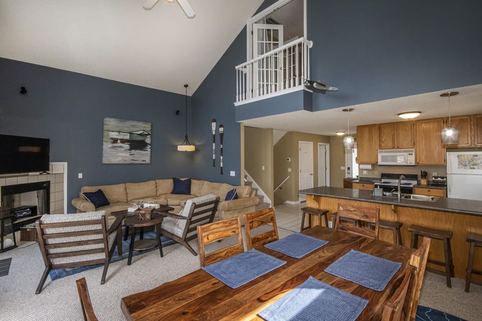 Main level, grand room, dinning, and kitchen