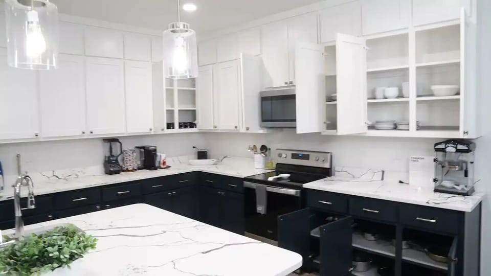 Basic utensils and cookware is provided along with extras! 
