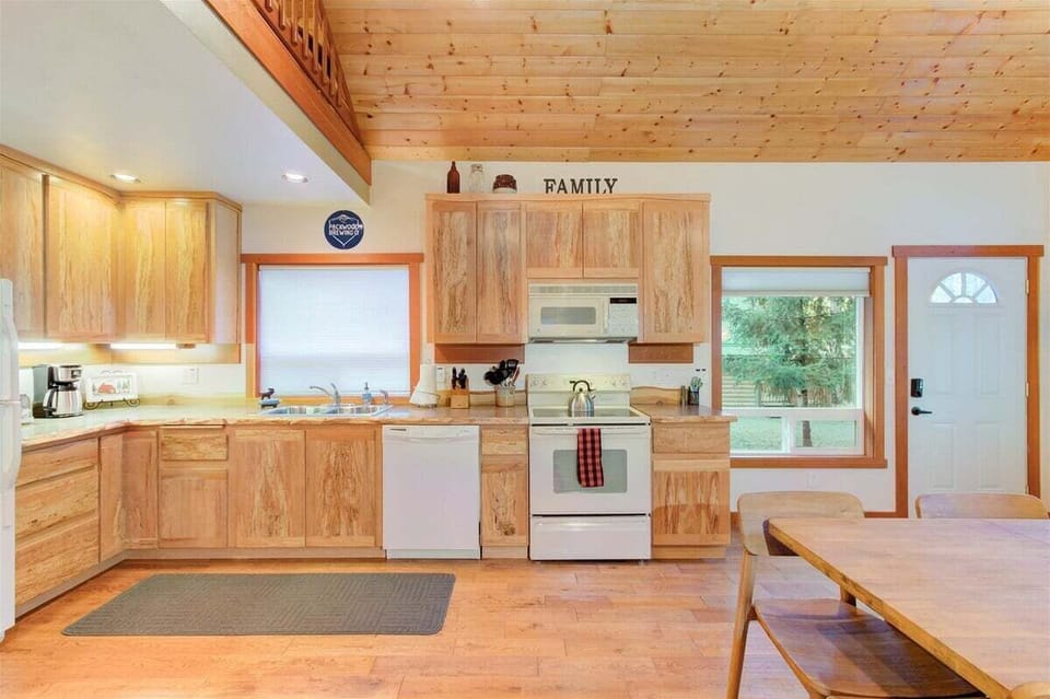 Whip up your favorite meals with ease in our fully-equipped and spacious kitchen.