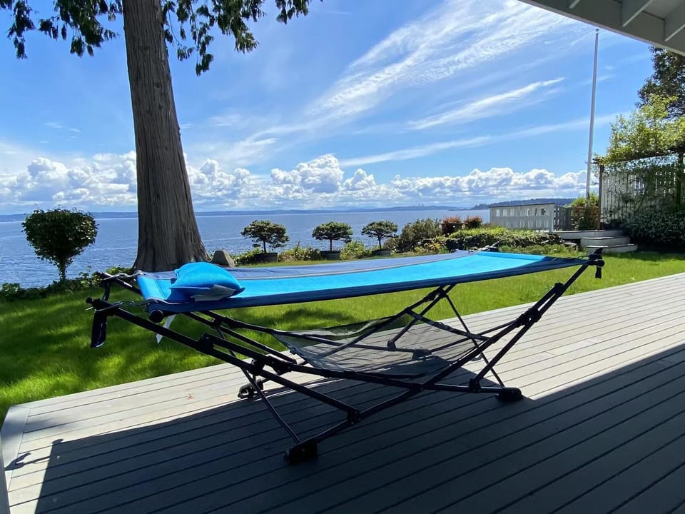 patio on the first floor
