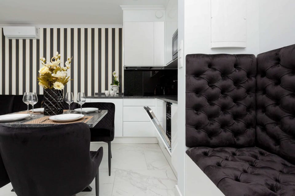 Functional furniture in the apartment. 