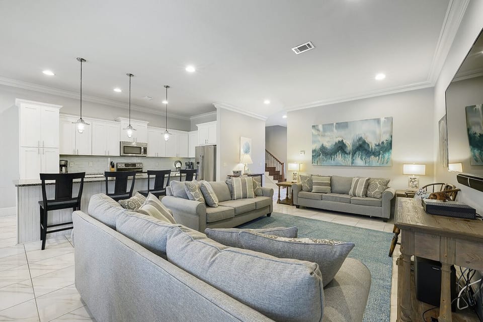 La Terrazza 950A - Miramar Beach - Living Room & Kitchen